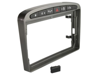 ACV 9 inch radio-inbouwkit voor Peugeot 308 2007-2015 grijs CAN Bus Pro – artikel 691041-90-2-1 – afbeelding 2
