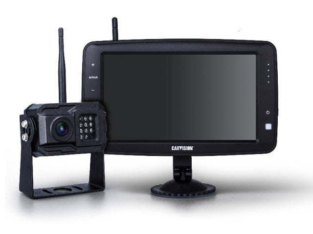 LCD monitor 7" met opbouw camera Draadloos tot ca 20m
