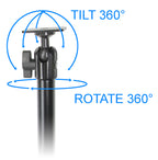 Brodit Toestelhouder 202014 — Standard Duty Pedestal Mount