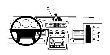 Brodit ProClip 213402 voor Volvo V70