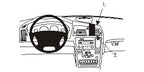 Brodit ProClip 213404 voor Volvo XC70