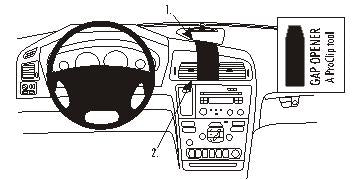 Brodit ProClip 213413 voor Volvo XC70