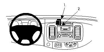 Brodit ProClip 213461 voor Nissan Primastar
