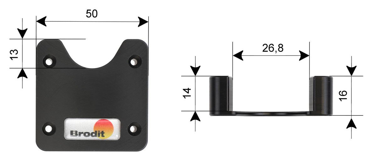 Brodit Toestelhouder 215497 — Mounting Accessories