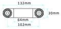 Brodit Verstelbare Houder 215514 — Pedestal Mount, Parts