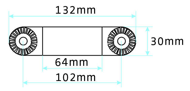 Brodit Verstelbare Houder 215514 — Pedestal Mount, Parts