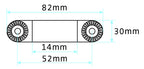 Brodit Verstelbare Houder 215515 — Pedestal Mount, Parts