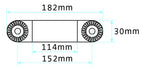 Brodit Verstelbare Houder 215534 — Pedestal Mount, Parts