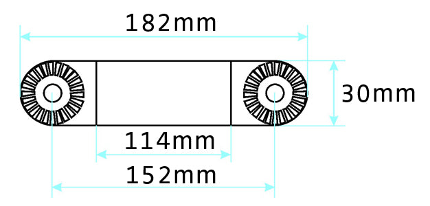 Brodit Verstelbare Houder 215534 — Pedestal Mount, Parts