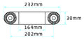 Brodit Verstelbare Houder 215549 — Pedestal Mount, Parts