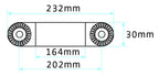 Brodit Verstelbare Houder 215549 — Pedestal Mount, Parts