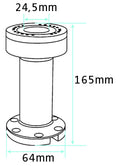 Brodit Accessoire 215574 — Pedestal Mount for cable routing
