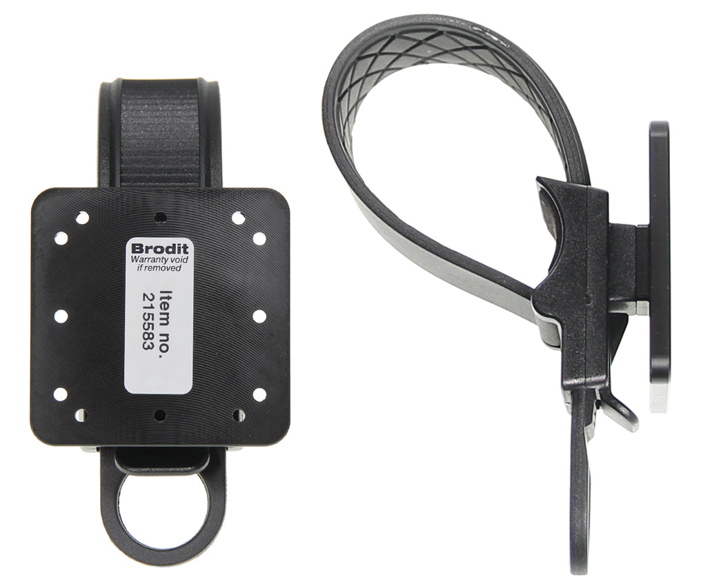 Brodit Toestelhouder 215583 — Pipe Mount with mounting plate