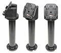Pedestal Mount 8 for cable Kop 60° & MoveClip H:268mm Black"