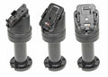 Pedestal Mount Swiv. 4 5 Kop 45° & MoveClip H:165mm Black"