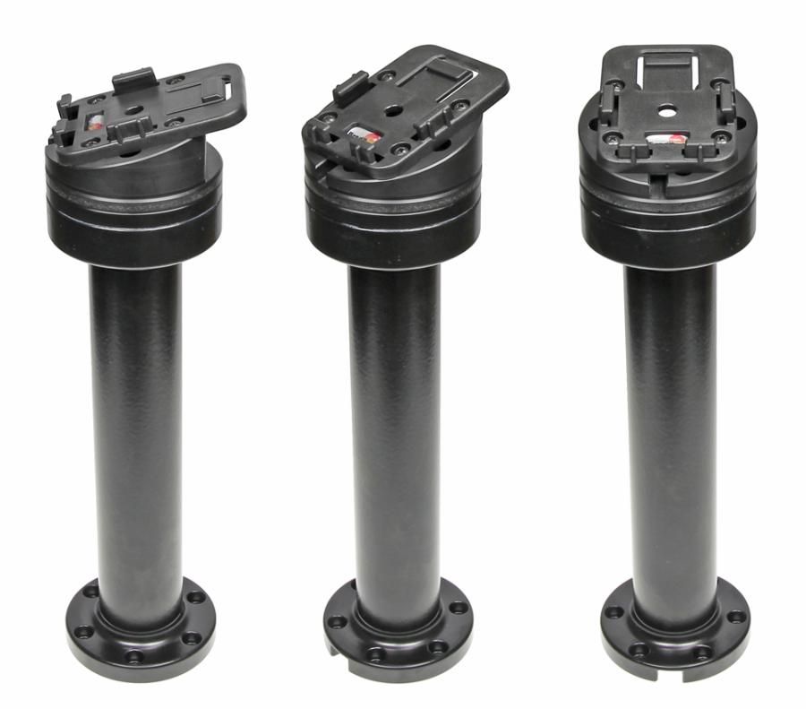 Pedestal Mount Swiv. 8 5 Kop 15° & MoveClip H:241mm Black"