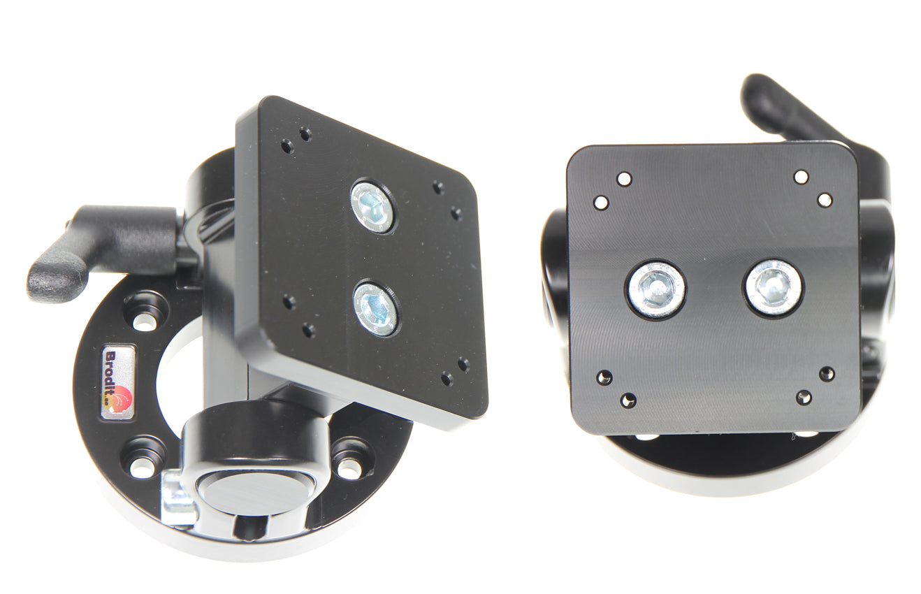 Brodit Verstelbare Houder 215717 — Pedestal Mount for cable routing