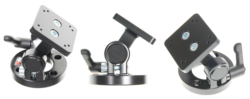 Brodit Verstelbare Houder 215717 — Pedestal Mount for cable routing