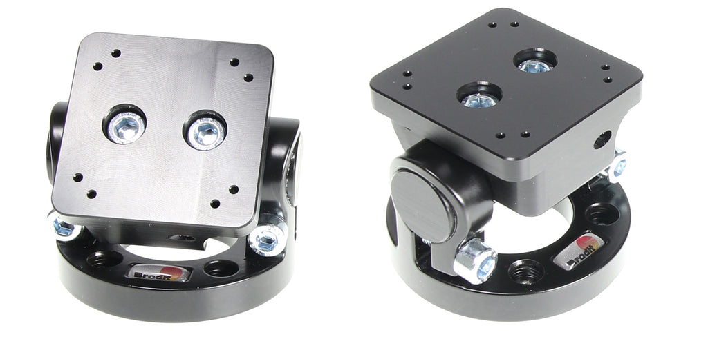Brodit Verstelbare Houder 215742 — Pedestal Mount for cable routing