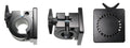 Brodit Toestelhouder 215858 — Pipe Mount with mounting plate