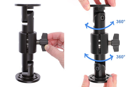 Brodit Verstelbare Houder 216160 — Pedestal Mount with wingnut