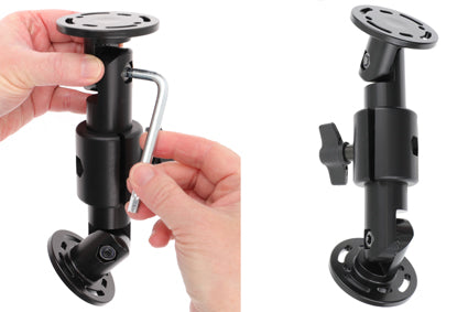 Brodit Verstelbare Houder 216160 — Pedestal Mount with wingnut