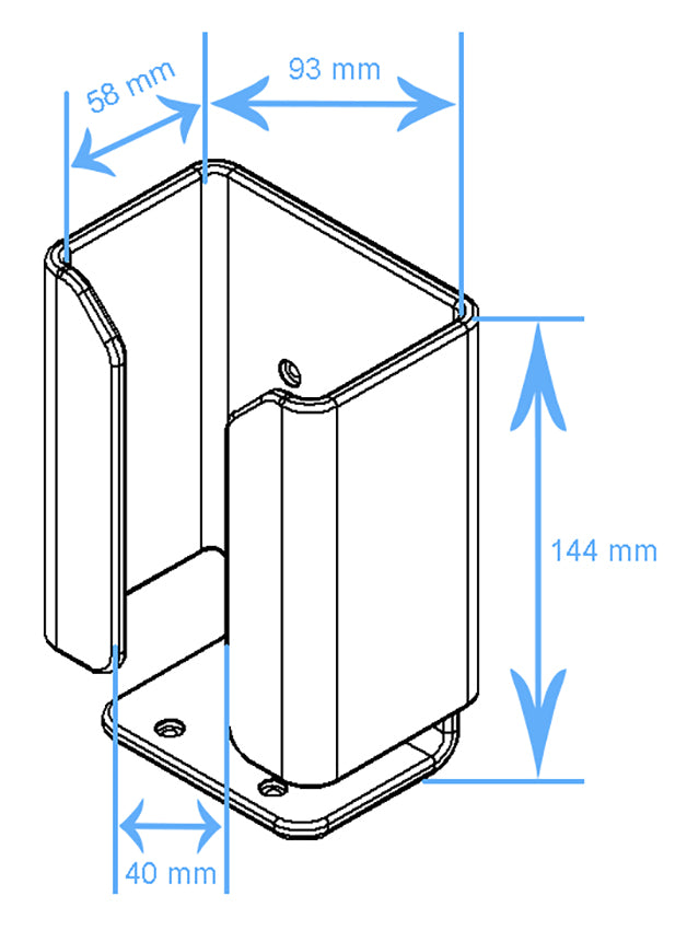Brodit Toestelhouder 216217 — Passive holder