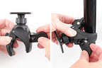 Brodit Toestelhouder 216254 — Pipe Mount with mounting plate