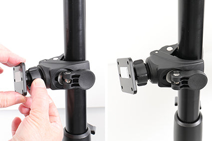 Brodit Toestelhouder 216254 — Pipe Mount with mounting plate