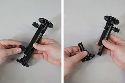 Brodit Toestelhouder 216389 — Pedestal Mount with wingnut