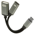 Brodit Accessoire 216478 — USB-C Splitter, PD 60W + USB-A Data