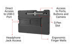 Brodit Toestelhouder 216485 voor Samsung Galaxy Tab S9 FE SM-X51x