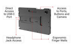 Brodit Toestelhouder 217103 voor Samsung Galaxy Tab A9 SM-X110/SM-X115