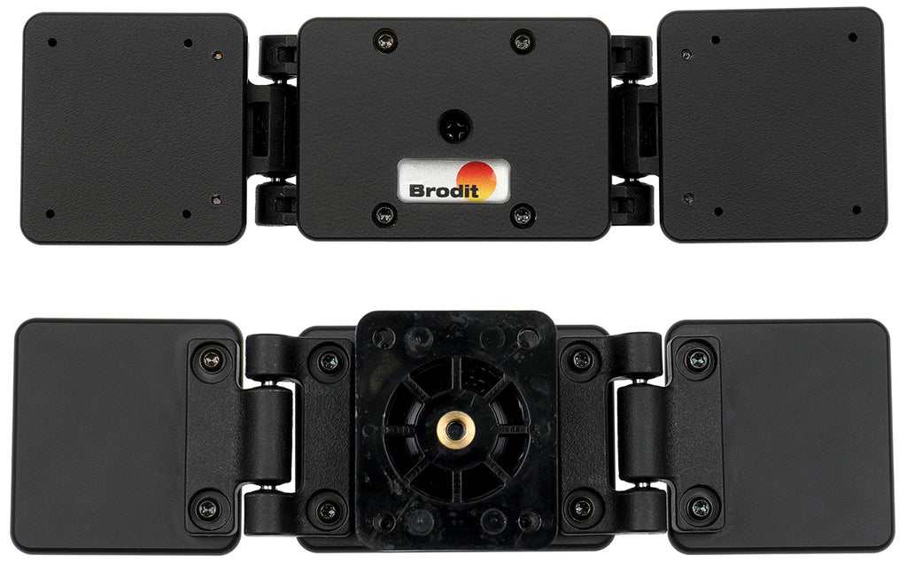 Brodit Accessoire 217160 — Mounting plate with hinges