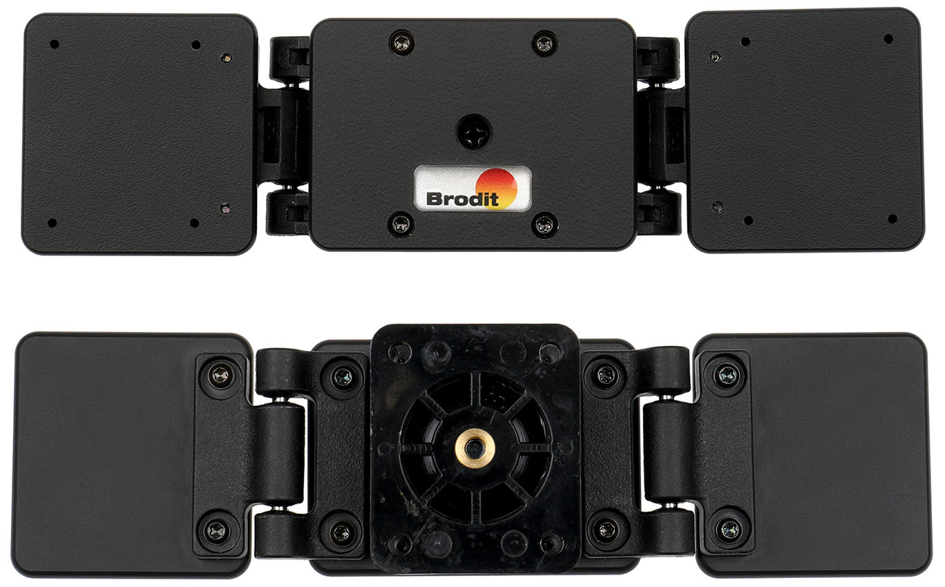Brodit Accessoire 217160 — Mounting plate with hinges
