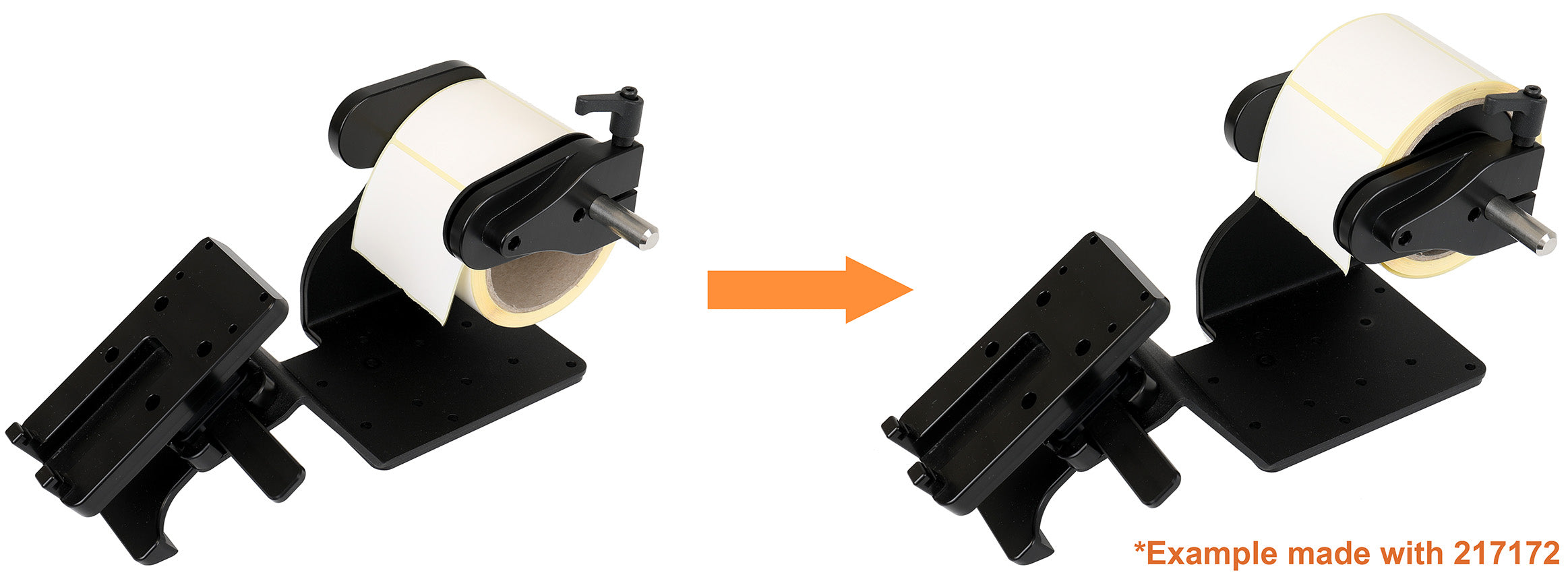Brodit Accessoire 217170 — Spacer Plates for Label Rolls – 1.5”
