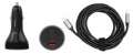 Brodit Accessoire 217229 — Car Charger with 3m Type-C to Type-C cable