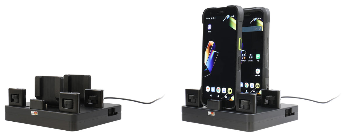 Brodit ProAdapt tweevoudig USB-C-bureaulaadstation met draaiknoppen – artikel 217230 – afbeelding 5