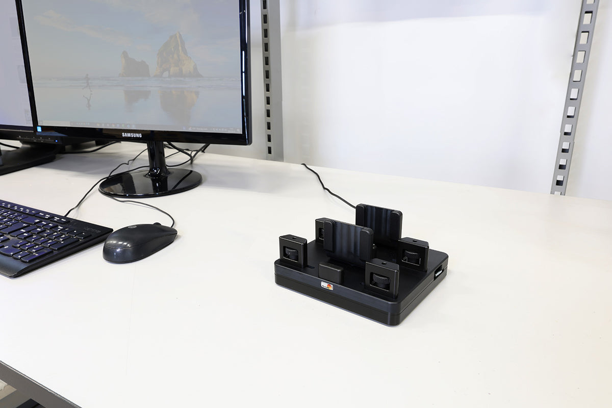 Brodit ProAdapt tweevoudig USB-C-bureaulaadstation met draaiknoppen – artikel 217230 – afbeelding 9