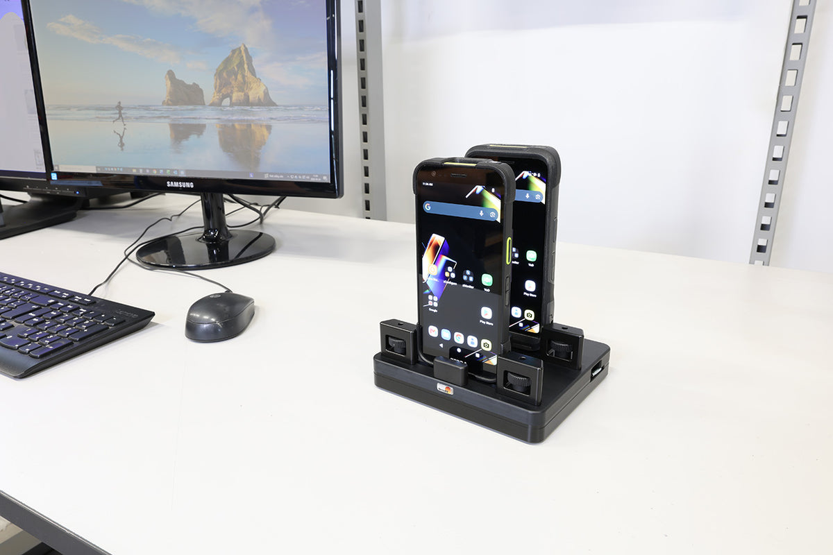 Brodit ProAdapt tweevoudig USB-C-bureaulaadstation met draaiknoppen – artikel 217230 – afbeelding 13