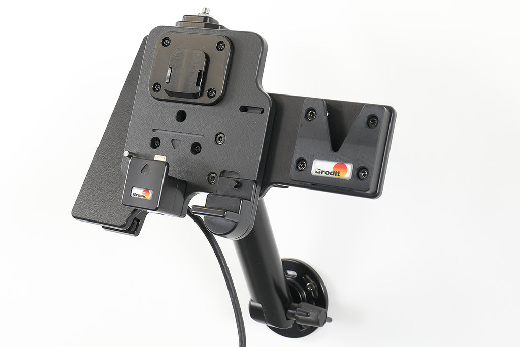 Brodit V-slot knop- en cliphouder met AMPS M4-bevestiging – artikel 217266 – afbeelding 3