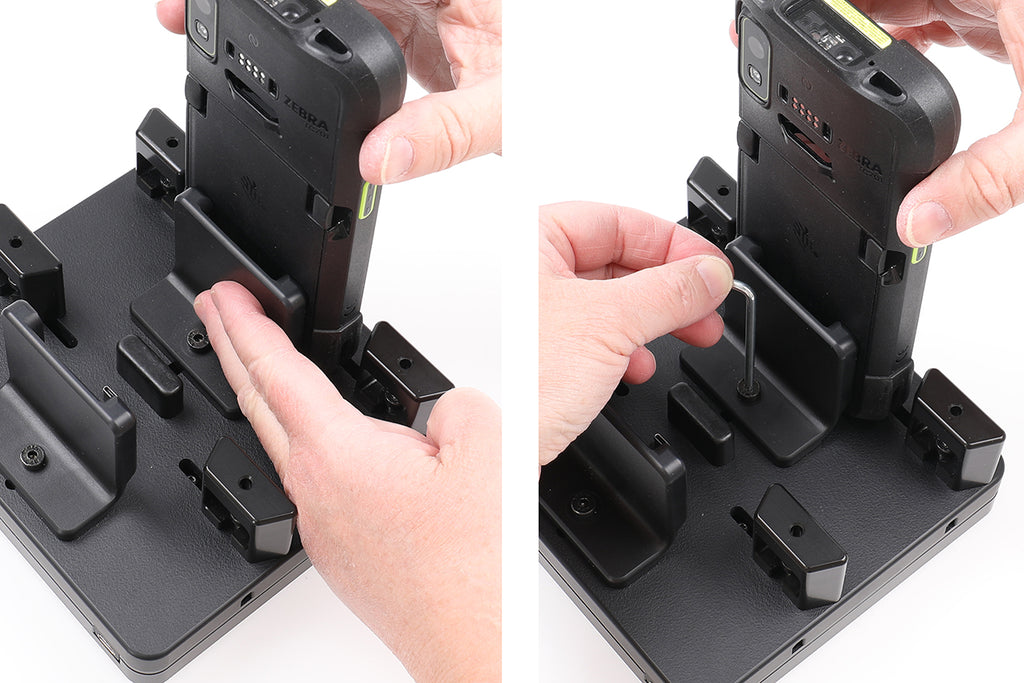 Brodit ProAdapt tweevoudig USB-C-bureaulaadstation met inbusschroeven – artikel 217287 – afbeelding 2