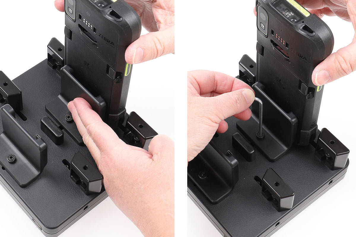 Brodit ProAdapt tweevoudig USB-C-bureaulaadstation met inbusschroeven – artikel 217287 – afbeelding 2