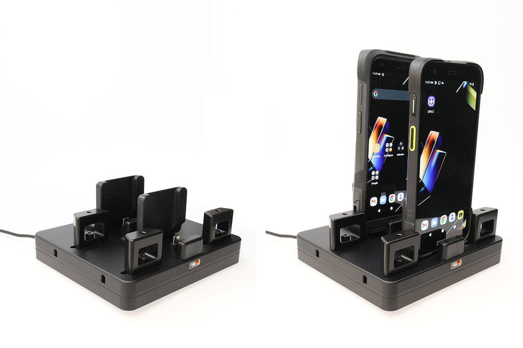 Brodit ProAdapt tweevoudig USB-C-bureaulaadstation met inbusschroeven – artikel 217287 – afbeelding 4