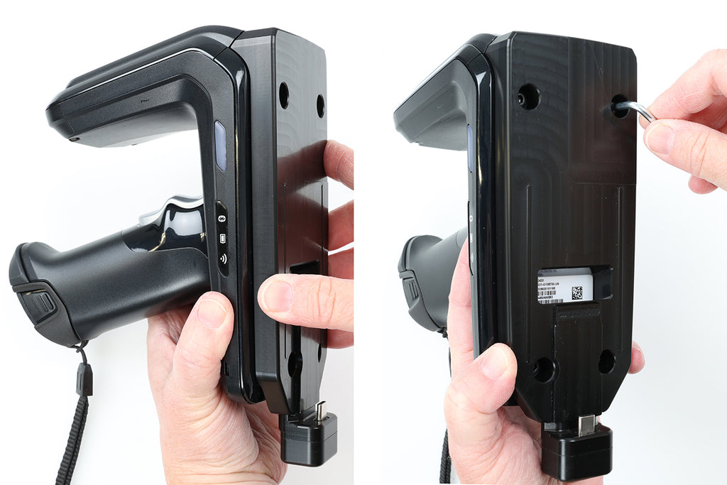 Brodit USB-C-adapterplaat voor Zebra RFD40 Sled – iPhone 16e in OtterBox uniVERSE – artikel 217299 – afbeelding 2
