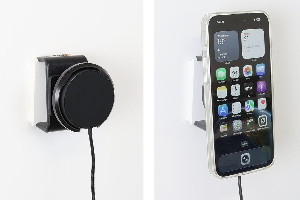 Brodit universele smartphonehouder met magnetische Qi2-lader 25W – artikel 217303 – afbeelding 4