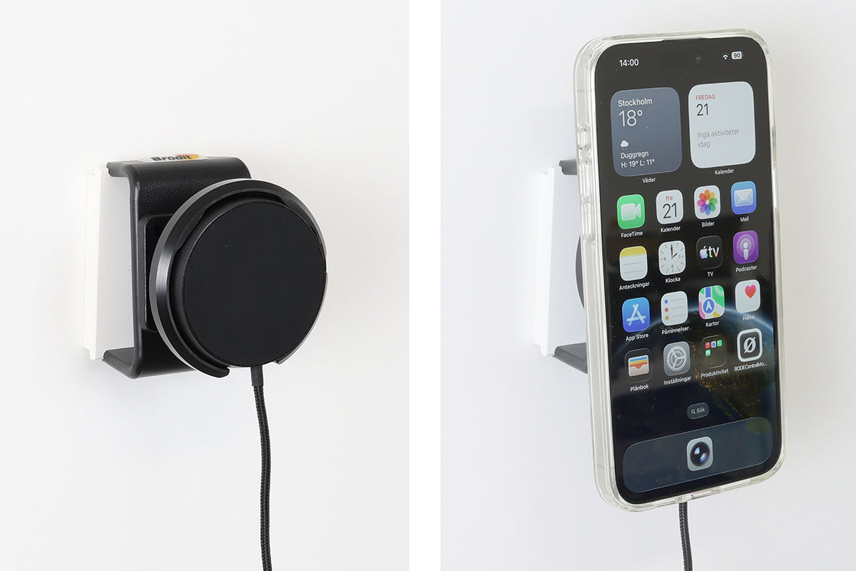 Brodit universele smartphonehouder met magnetische Qi2-lader 25W – artikel 217303 – afbeelding 4