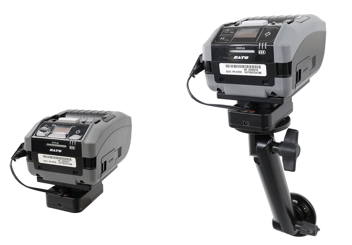Brodit printerhouder voor Sato PW2NX met MultiMoveClip en verschuifbaar voedingsblok – artikel 217336 – afbeelding 5