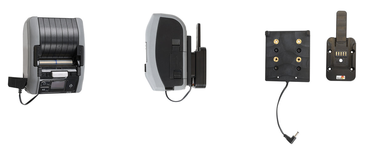 Brodit printerhouder voor Sato PW2NX met MultiMoveClip en verschuifbaar voedingsblok – artikel 217336 – afbeelding 6