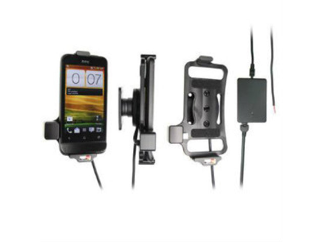 HTC One V T320e Actieve houder met vaste voeding. Let op: Uitlopend artikel, Kan niet retour!